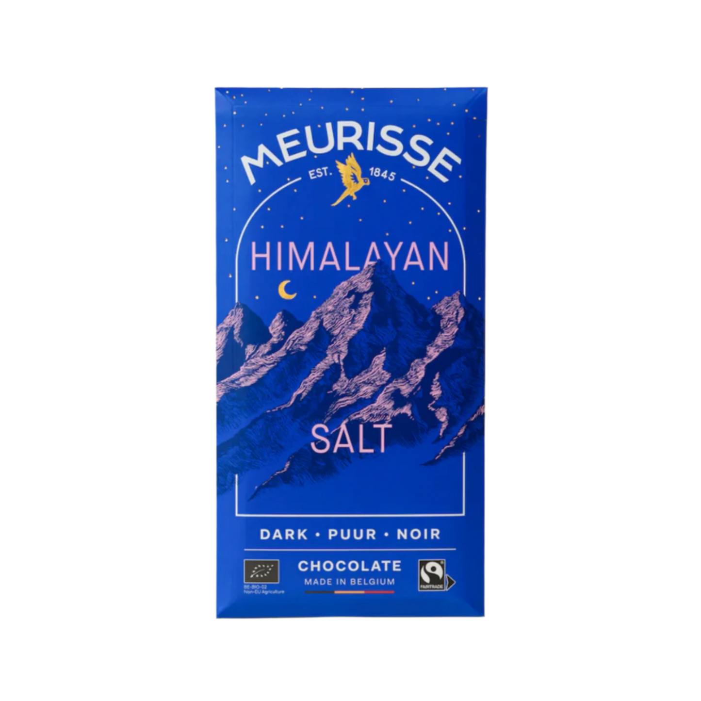 MEURISSE tume šokolaad 73 % Himaalaja soolaga 100g