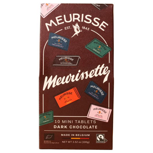 MEURISSE tumeda šokolaadivalik / 10 minitahvlit 100g