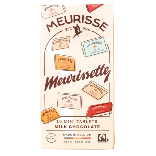 MEURISSE piimašokolaadivalik / 10 minitahvlit 100g
