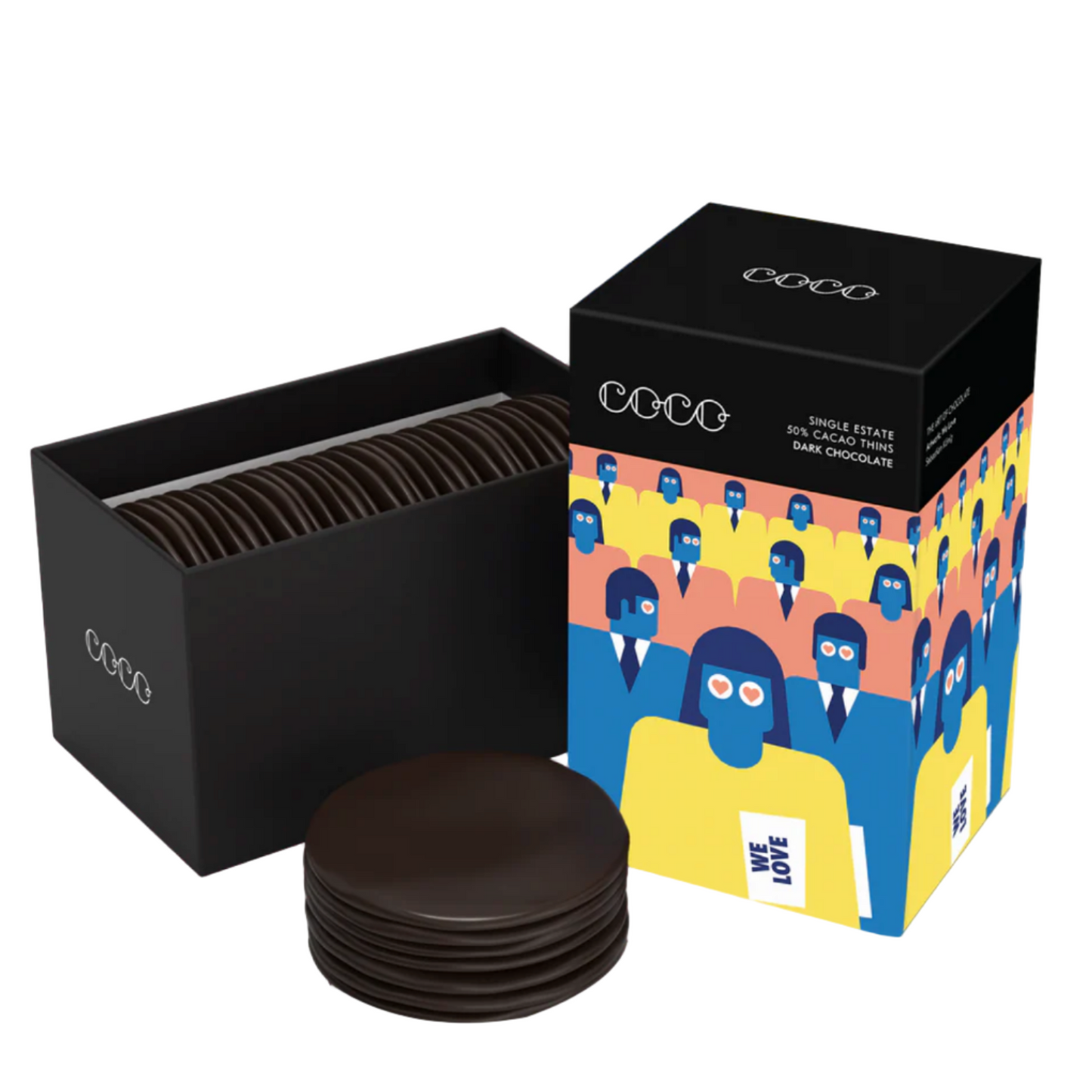 COCO šokolaadiõhkud 50% kakaosisaldus / 180g