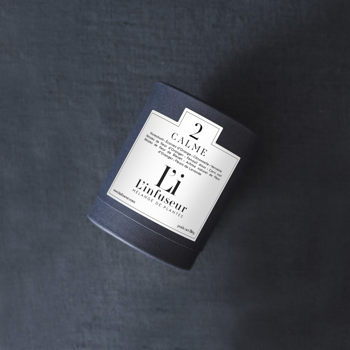 L`INFUSEUR kofeiinivaba taimetee No2 CALME / purutee 80g
