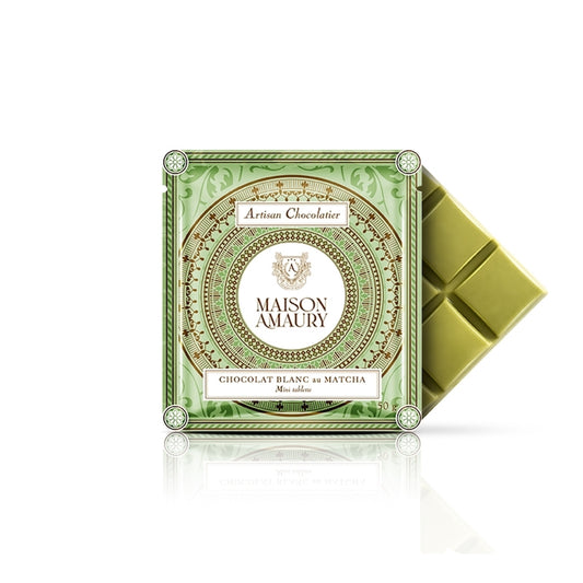 Valge šokolaad matcha teega 48g