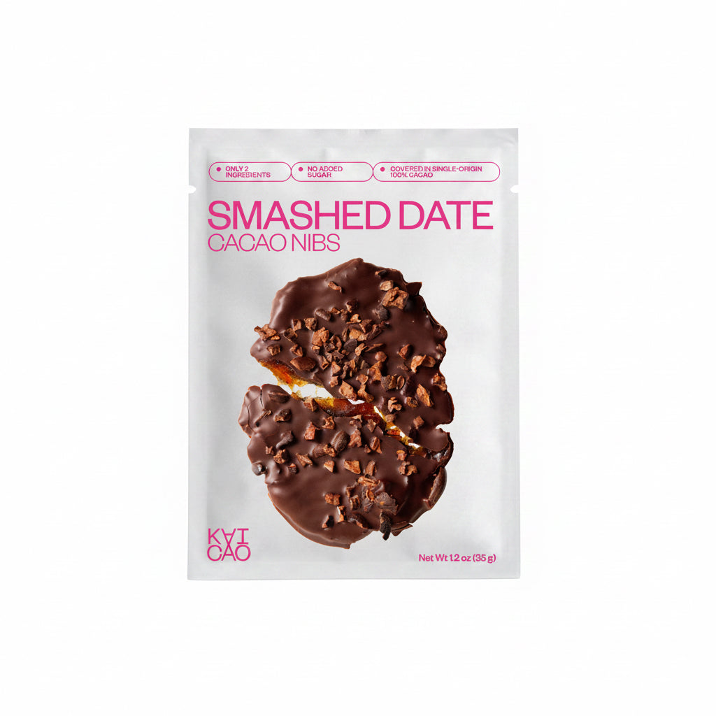 UUS BRÄND! KAICAO Medjool dattel 100% tumedas šokolaadis kakaonibsidega / 35g