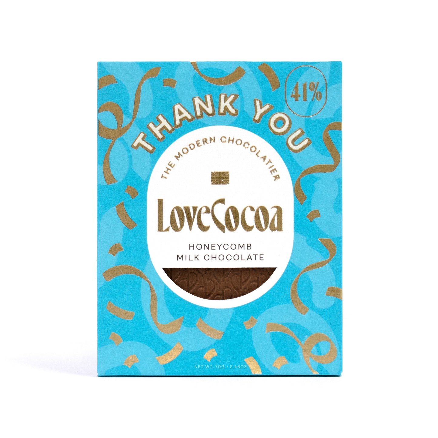 UUS BRÄND! Love Cocoa piimašokolaad "Thank You" 75g