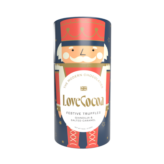 Jõululised gianduja & soolakaramelli trühvlid / 150g