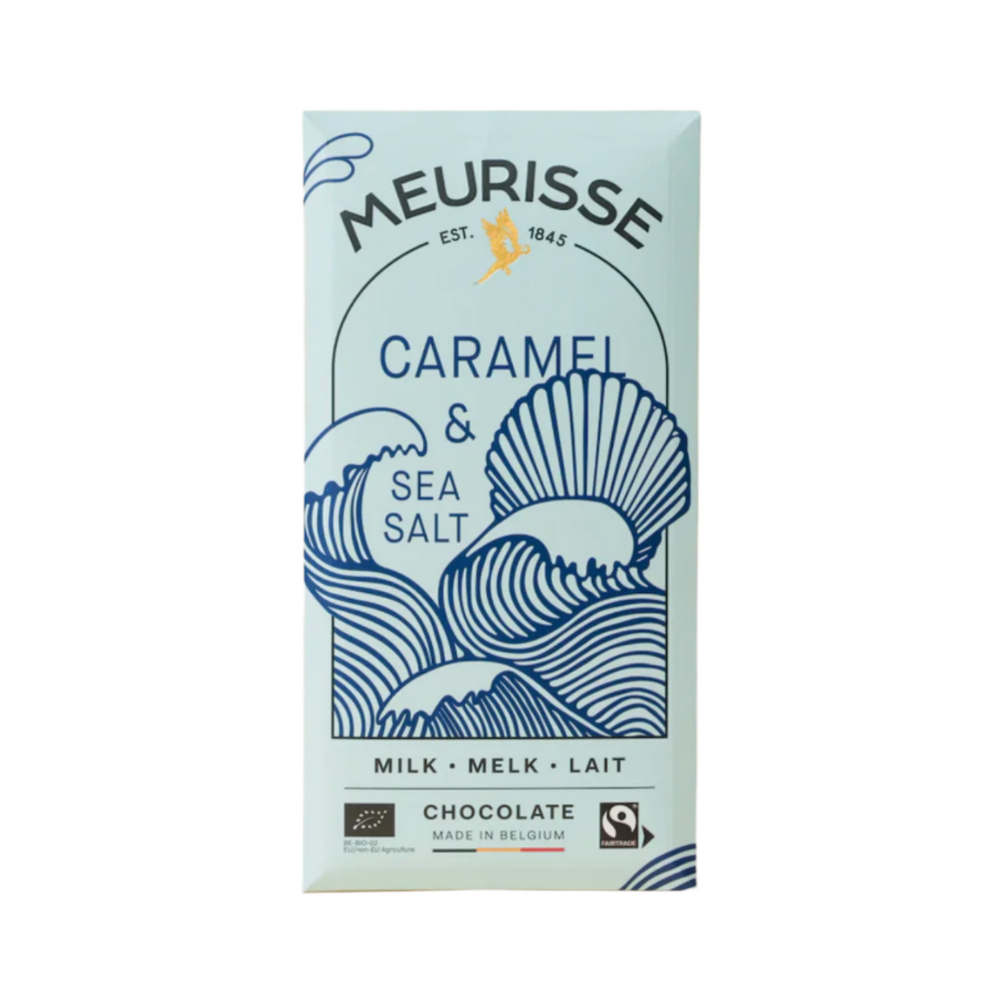 MEURISSE piimašokolaad karamelli ja meresoolaga 100g