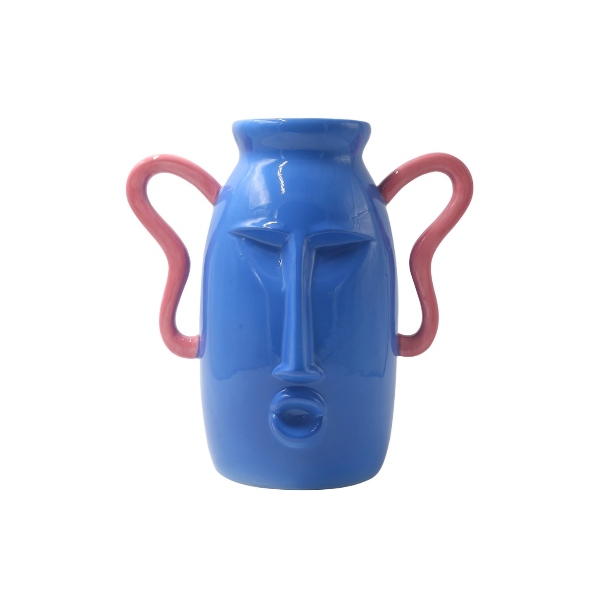 Qué Rico keraamiline vaas Federico - Amor Del Color suur sinine / 23,5cm