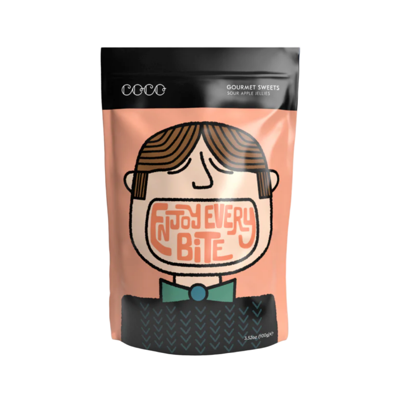 COCO kummikommid: hapud õunad / 100g