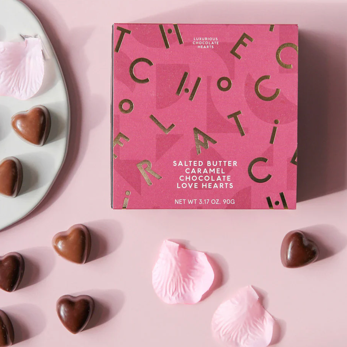 The Chocolatier soolakaramelli šokolaadisüdamed / 90g