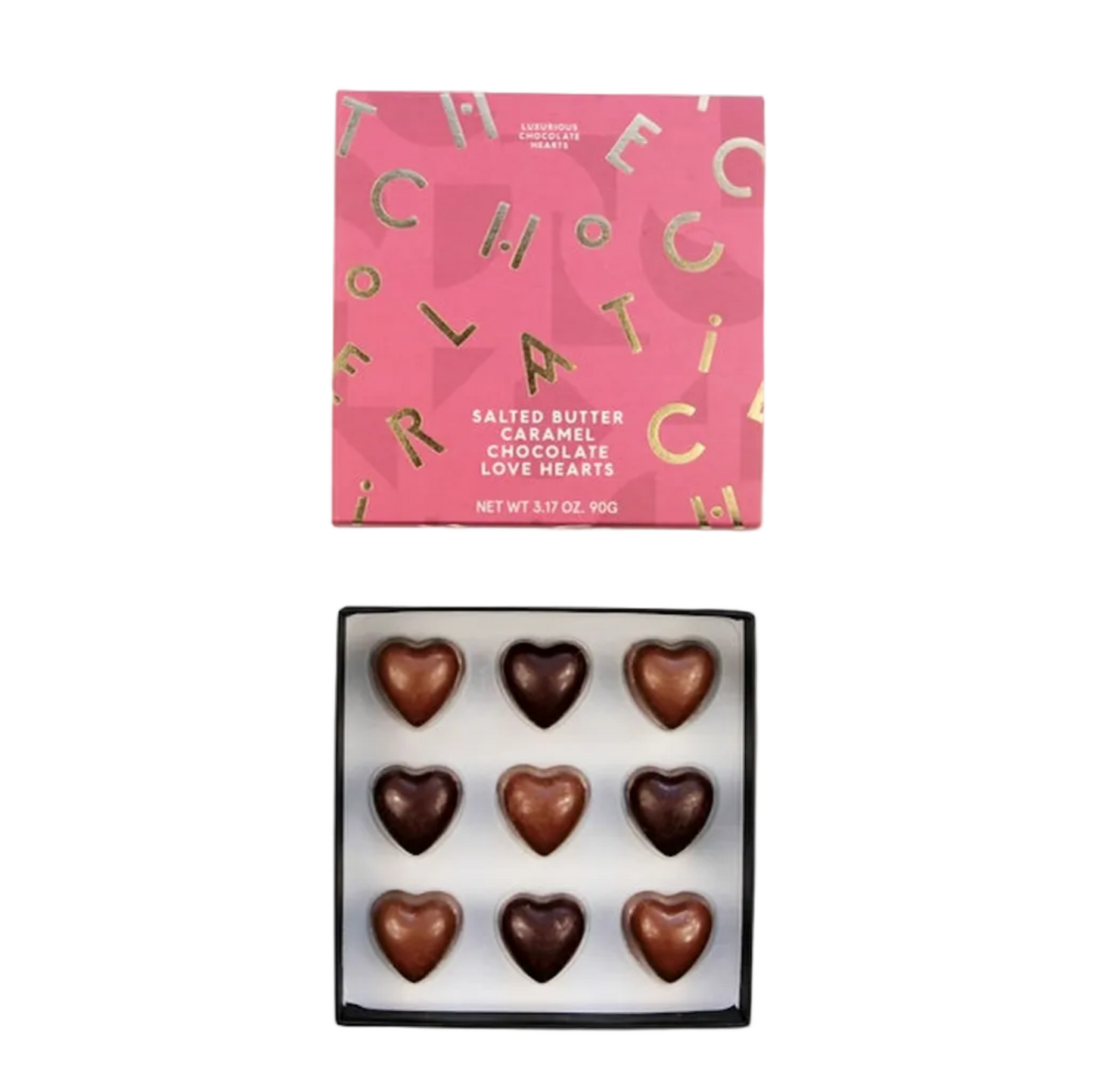 The Chocolatier soolakaramelli šokolaadisüdamed / 90g