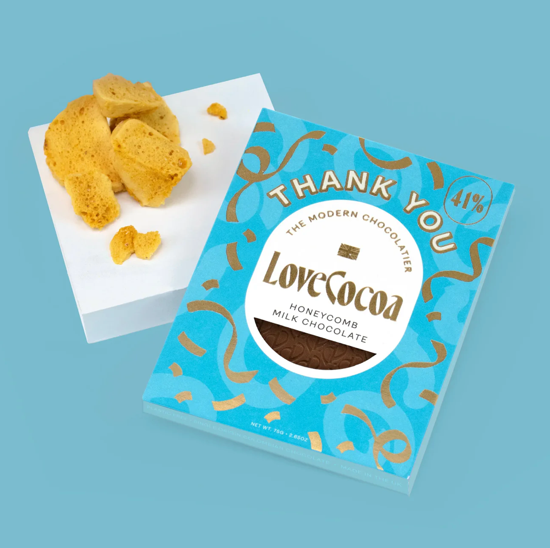 UUS BRÄND! Love Cocoa piimašokolaad "Thank You" 75g