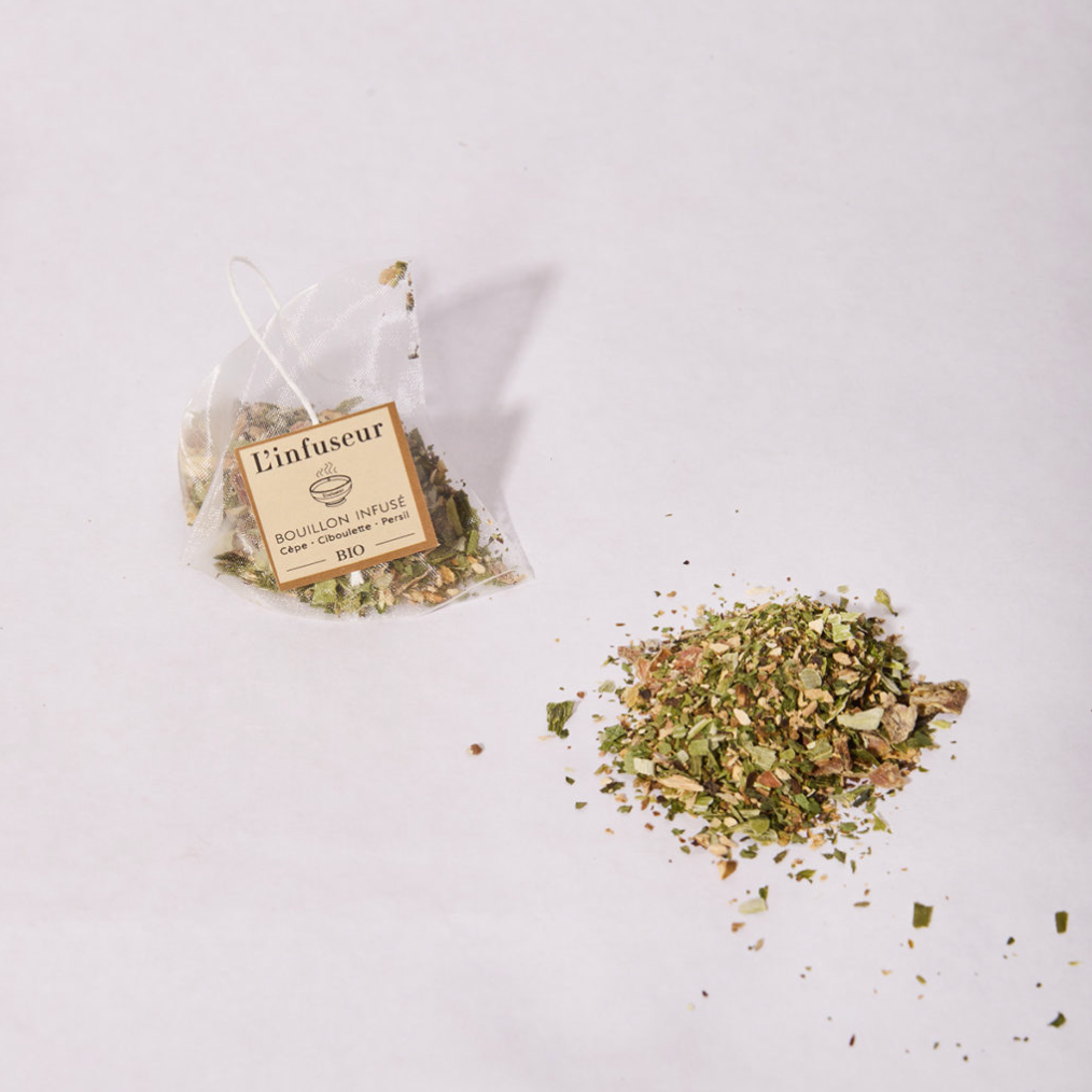 L`INFUSEUR puljong teepakis: puravik ja murulauk / 15pk