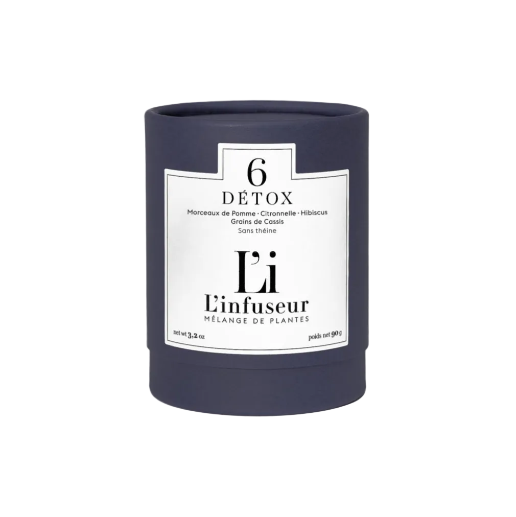 L`INFUSEUR kofeiinivaba taimetee No6 DETOX / purutee 80g