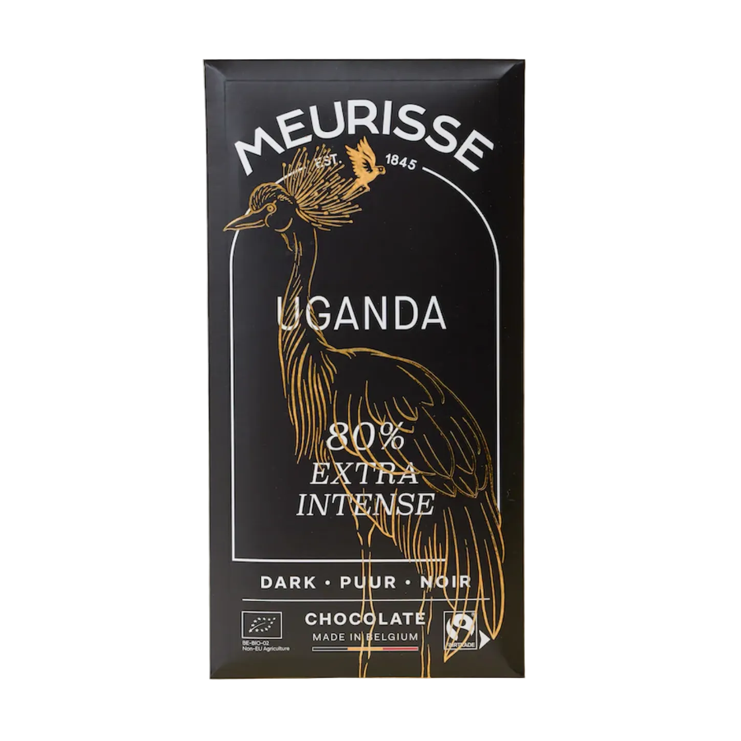 UUS! MEURISSE 80% tume šokolaad Ugandast 100g