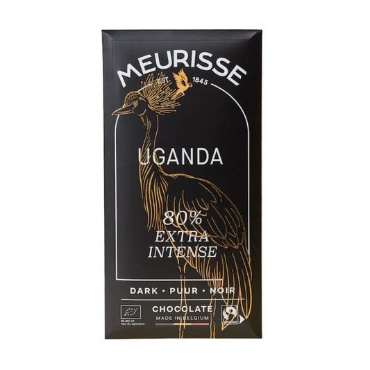 UUS! MEURISSE 80% tume šokolaad Ugandast 100g