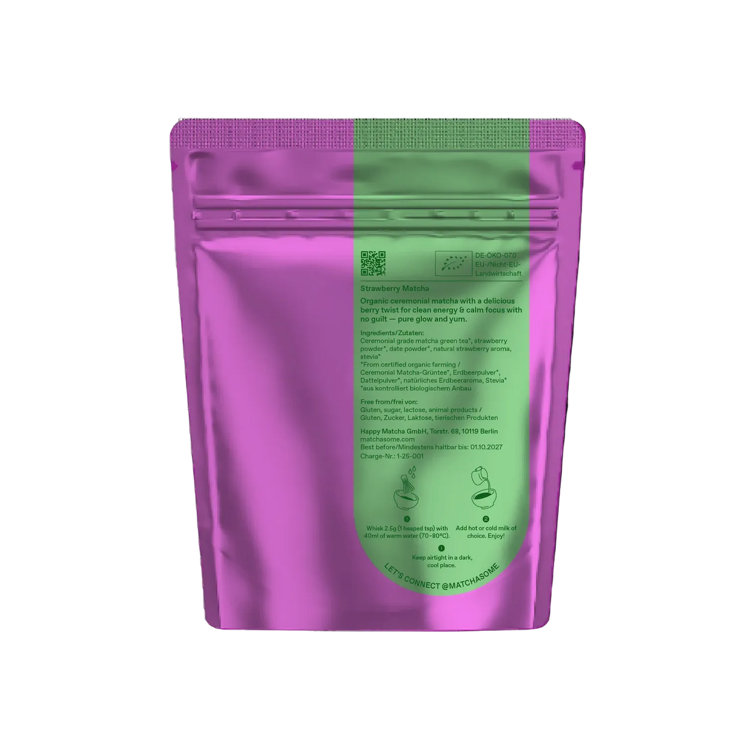 Matchasome / Mahe tseremoniaalne maasika-matcha 40g