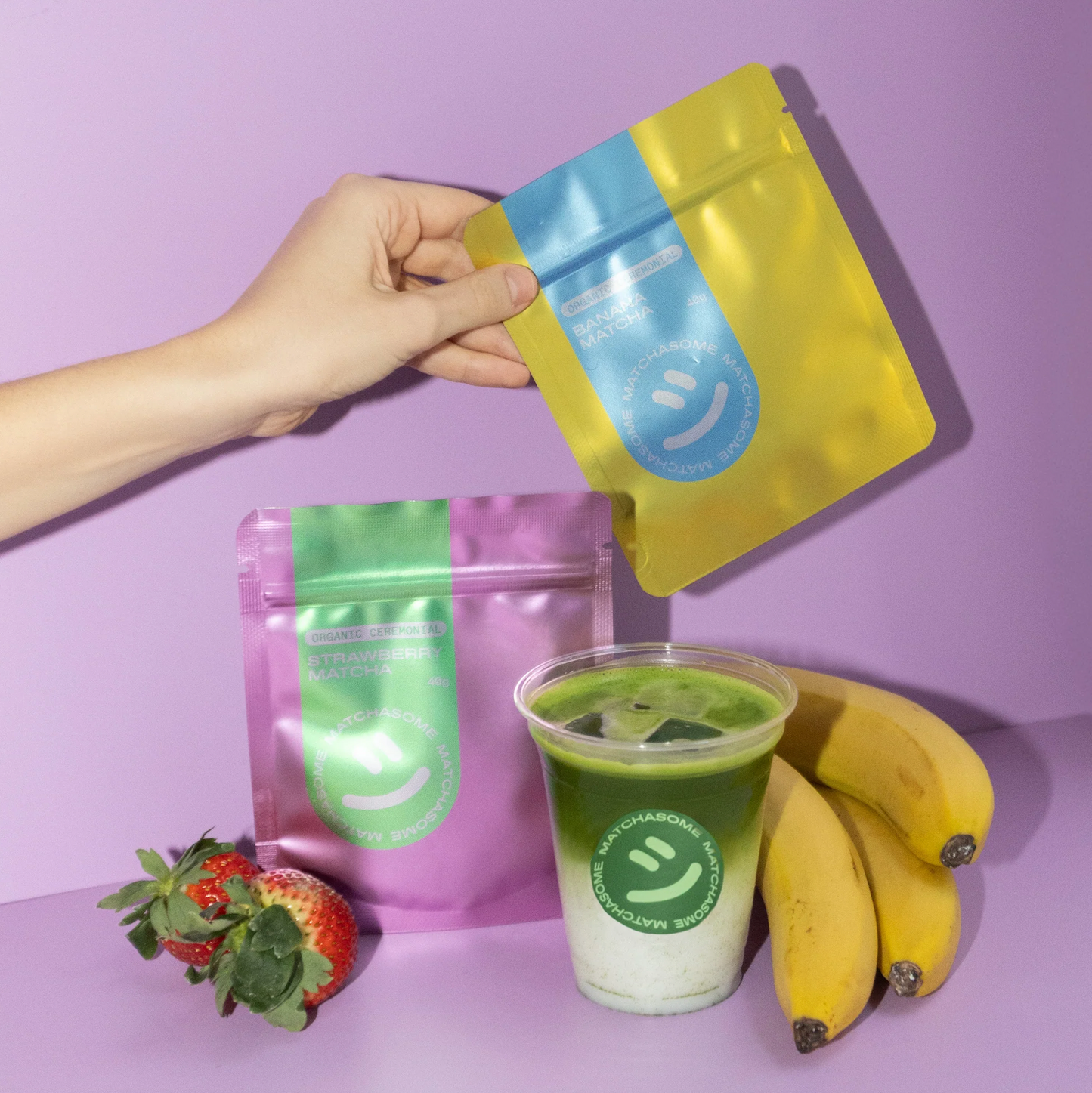 Matchasome / Mahe tseremoniaalne maasika-matcha 40g