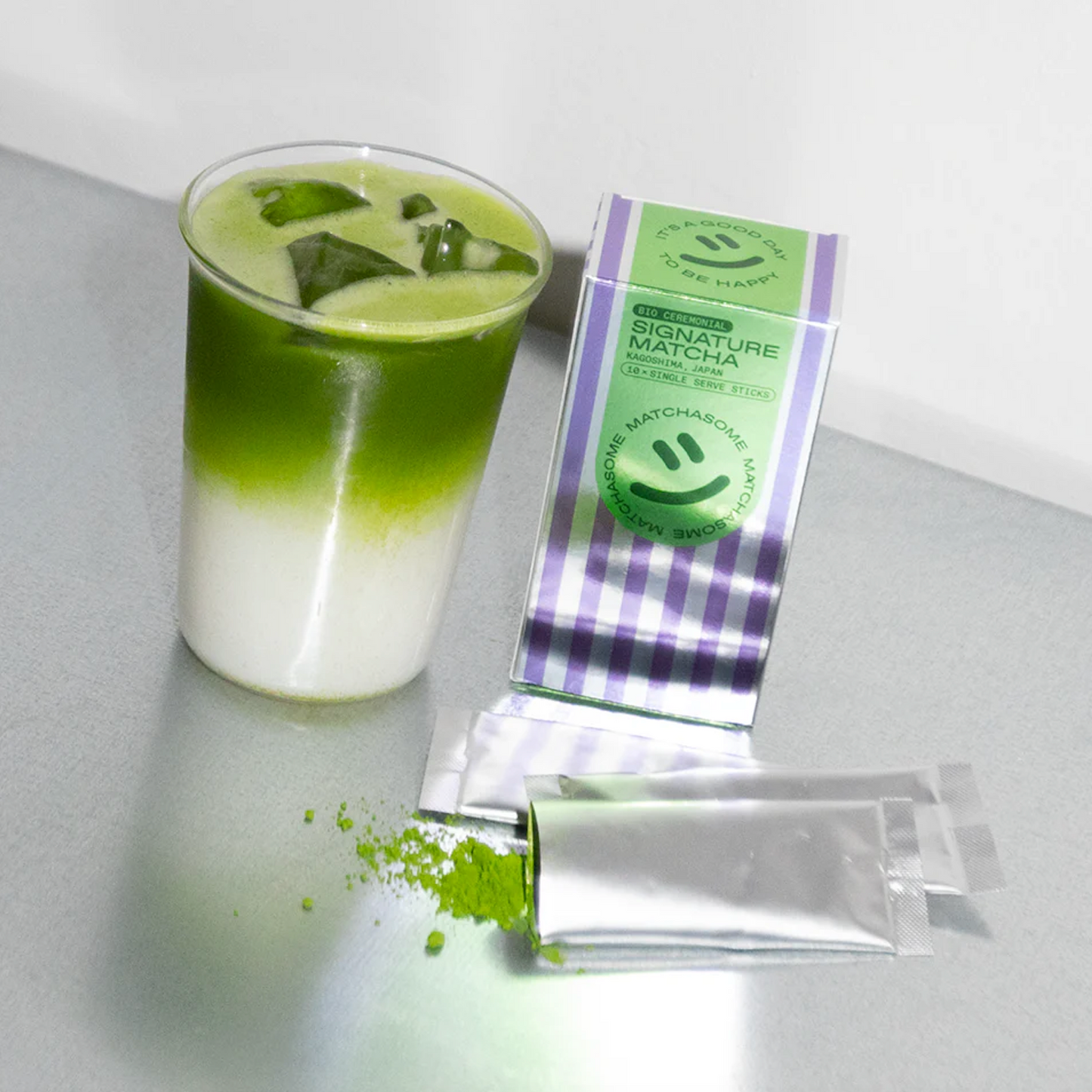 Matchasome / Mahe tseremoniaalne matcha "to-go" pakikesed 10tk