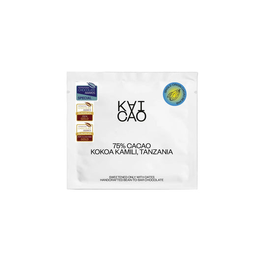 UUS BRÄND! KAICAO 75% tume käsitööšokolaad Tanzania 30g